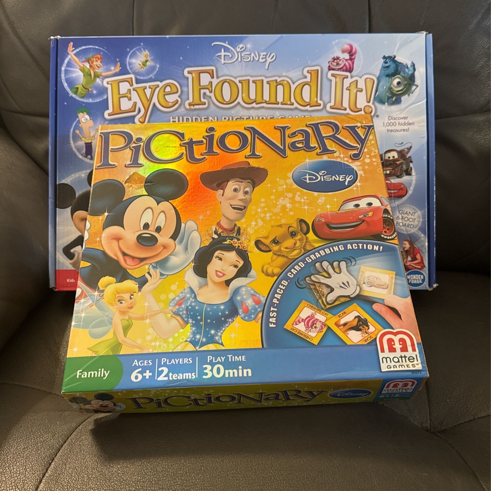 Disney Board Games Eye Found It And Pictionary