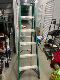 Werner 6 foot fiberglass ladder