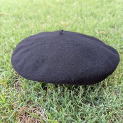 Beret Elo Mario Pure Wool Waterproof Made in LabourdFrance Vintage Size 56-9 VGC