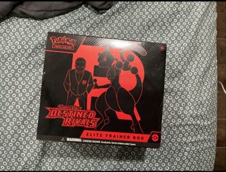 Pokémon Destined Rivals ETB Factory Sealed