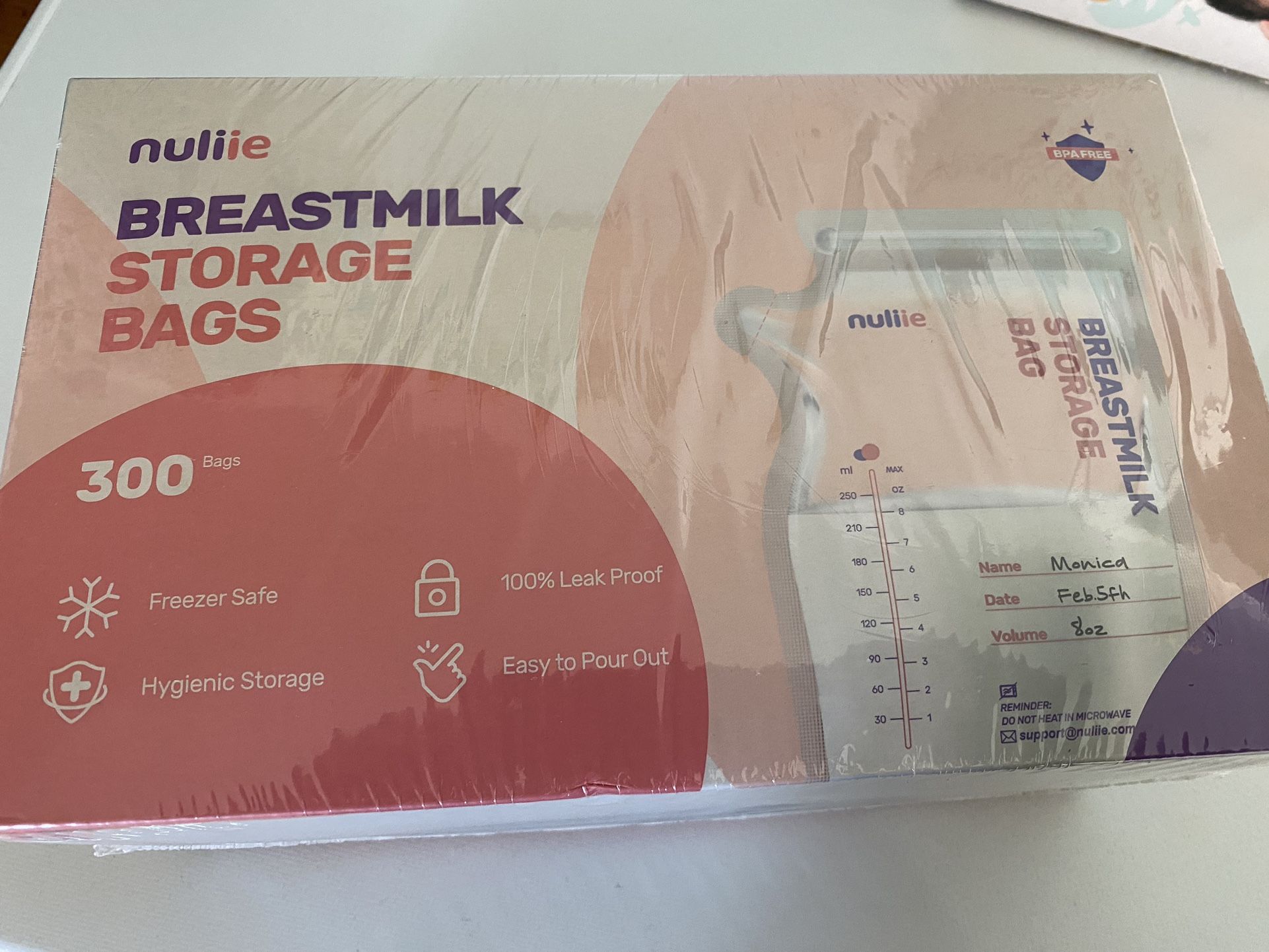 Breastmilk Storage Bags 300ct