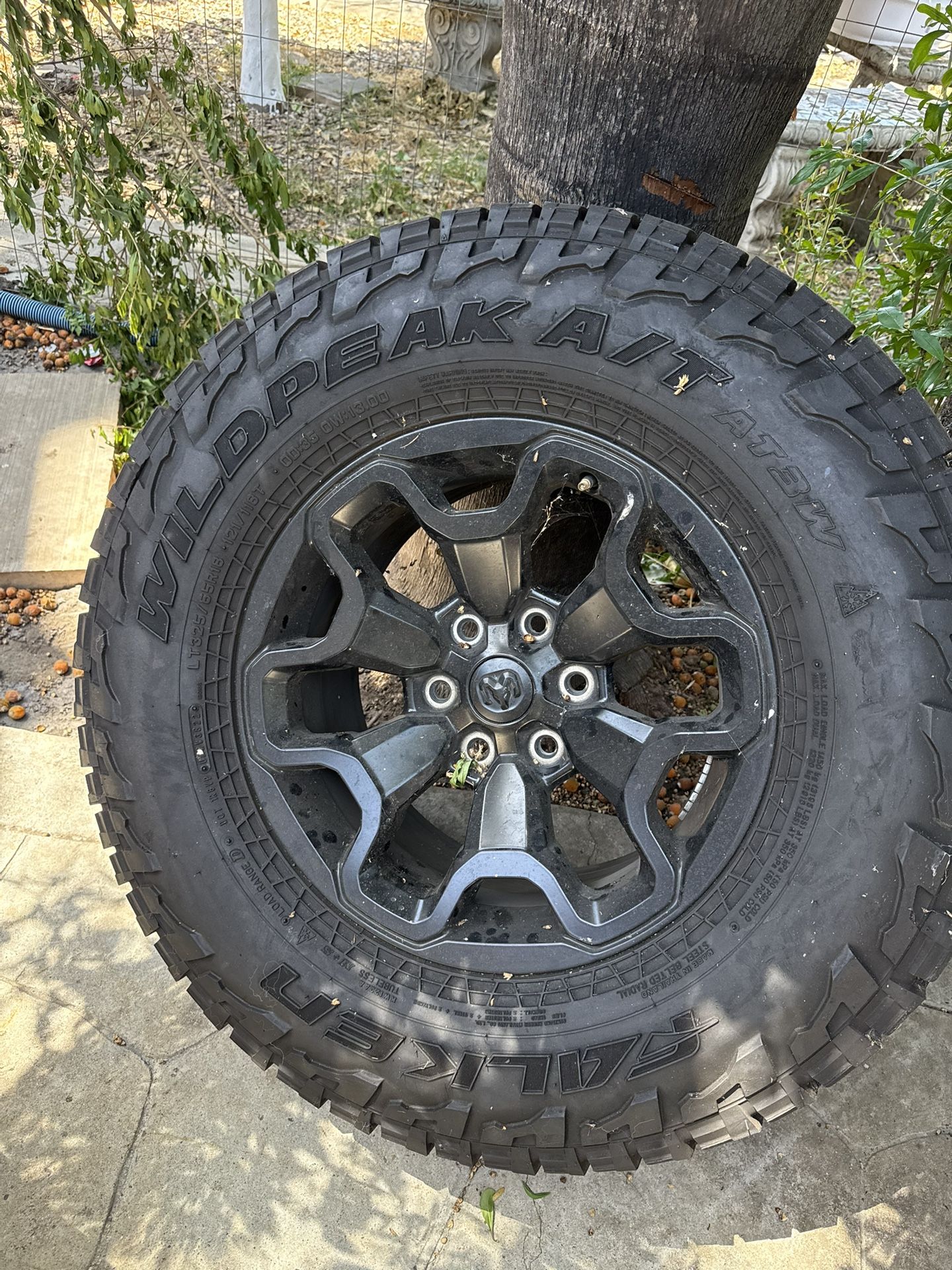 Trx Oem Rims N 35” Tires
