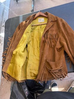 Pioneer wear jacket vintage size 42 leather
