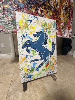 Custom Ferrari Painting 24x36