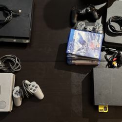 PS1, PS2, PS3, PS4 