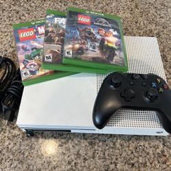 Xbox One W/ 3 Games 