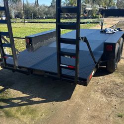 Flat Moving Trailer 8x16 