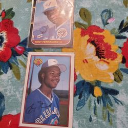 Tony Fernandez Baseball Cards 