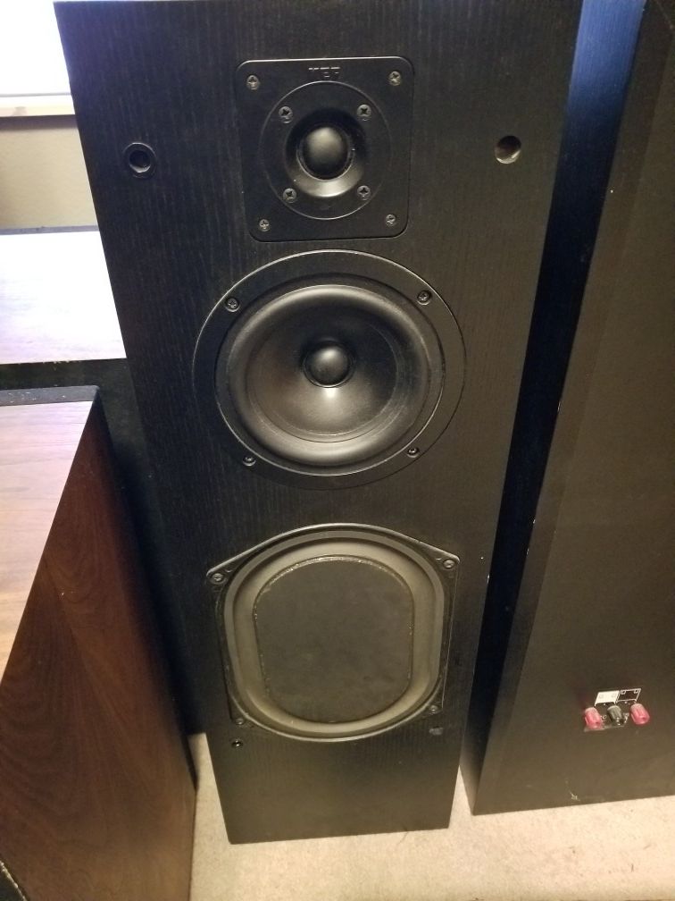 Kef C80 3 way towers