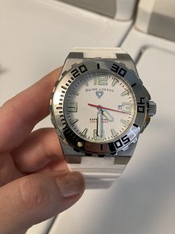 Swiss Legend Expedition 200M Dive White Dial Wristwatch