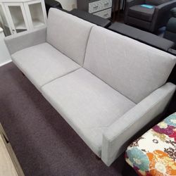 Gray Pattern Couch