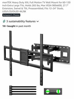 Tv wall mount 98”