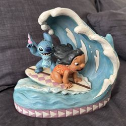 “Catch The Wave” Disney Statue - Lilo And Stitch