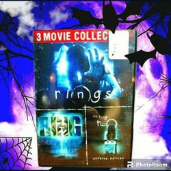 NEW "THE RING" HORROR MOVIE TRILOGY DVD SET