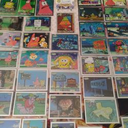 Topps Chrome SpongeBob Cards 