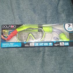 🏖️ NEW Delfino Pro Snorkel & Mask Combo – Only $12!