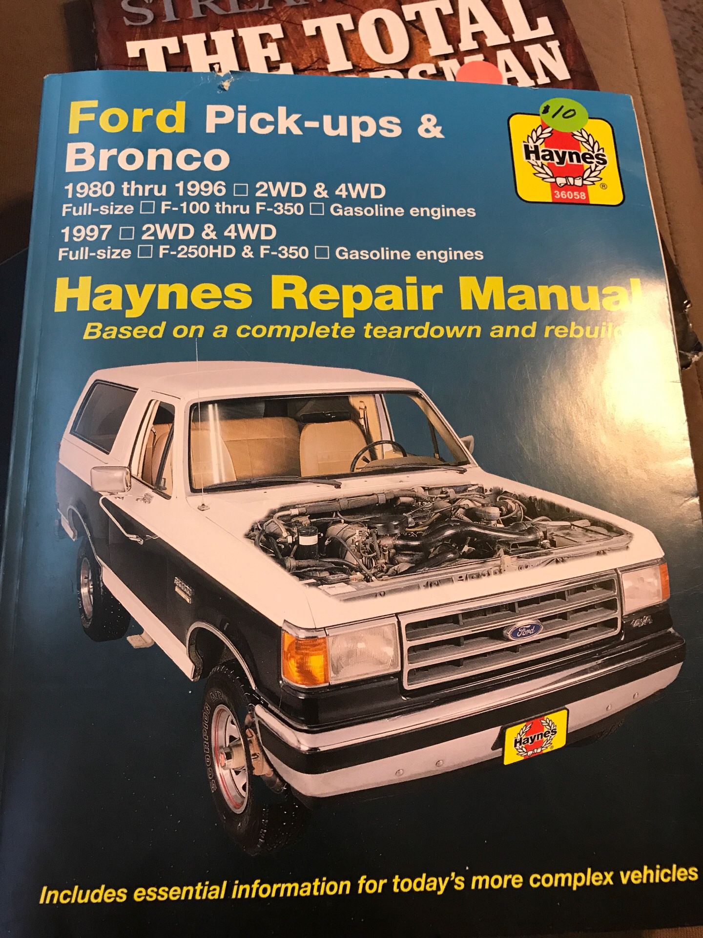 Haynes Repair Manual Ford Pick-ups 1980 - 1996