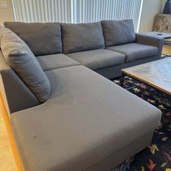 Gray Sectional Couch