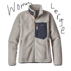 READ ENTIRE AD B4 MESSAGING Patagonia Women's Classic Retro-X® Fleece Navy Blue Grey size Large retro X Jacket WINDPROOF Vest