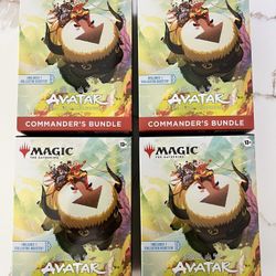 MTG Magic The Gathering Avatar the Last Airbender Commander Bundle