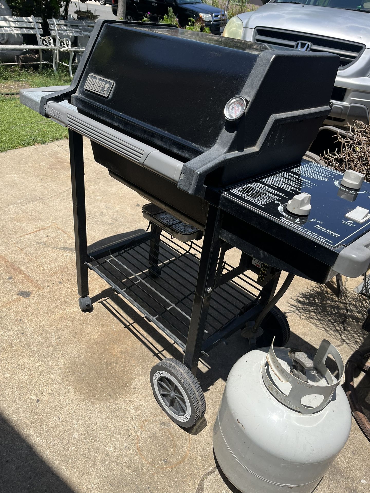 Asador De Gas, No Incluye Tanque