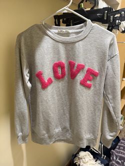 Thin LOVE sweater.