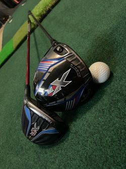 LH Callaway XR driver and 3 wood