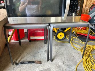 Free Glass patio tables, square