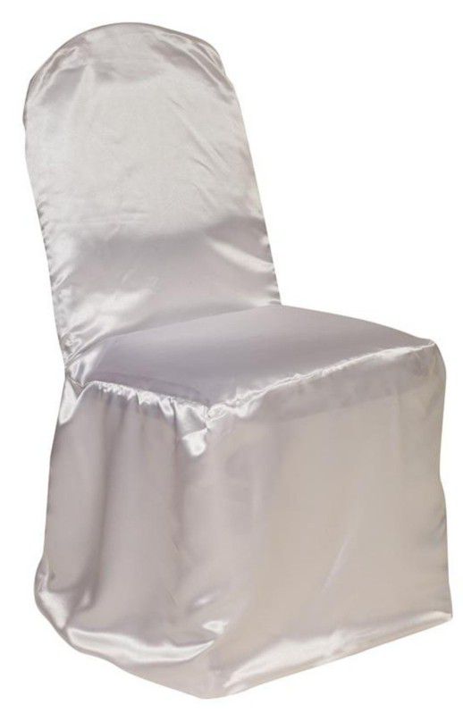 110pcs Satin Banquet Chair Cover White