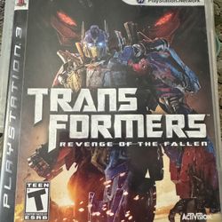 TRANS FORMERS - Revenge Of The Fallen -PS3 Game 