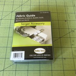 Baby Lock Serger Fabric Guide