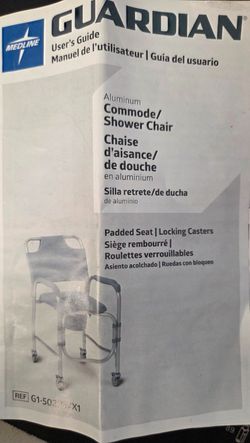 Medline Guardian G1-502PWX1 CHAIR #1876E UP1
