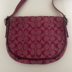 Pink Vintage Crossbody Pink Bag