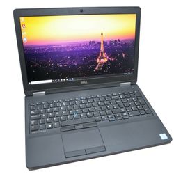 FAST! Dell Precision 16" Touchscreen WorkStation Intel Quad Core i5 CPU 16 GB RAM 240 GB SSD 1080P FHD Touch LCD Webcam HDMI WiFi Bluetooth Win 10 Pro