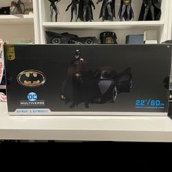 McFarlane DC Multiverse Batmobile 1989
