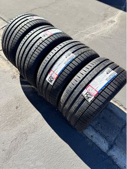 Brand New Falken AZENIS FK510 315/35R20 Tires With Stickers for Luxury Mercedes AMG Porsche Maserati