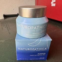 NEW! Naturopathica Pumpkin Purifying Enzyme Peel, Exfoliator to Help Prevent Clogged Pores, 1.7 oz