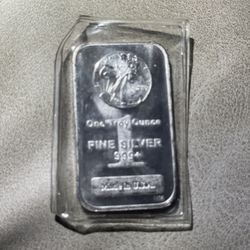 One Oz Silver Bar