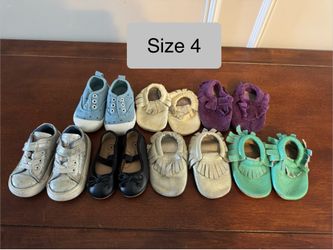 Girls Shoes, Size 4