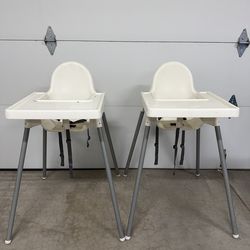 IKEA high chairs