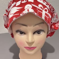 Brand New 16 PCS Christmas Adjustable Working Cap with Elastic Bouffant Hats for Women Men, One Size