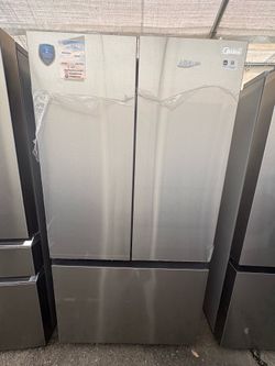 Midea Refrigerator In Stainless Steel