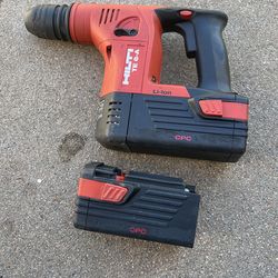 HILTI. TE 6-A.  With 2 Battery 