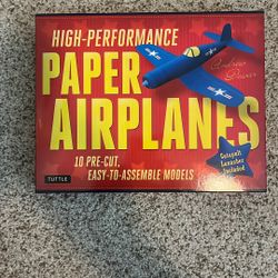 High-Performance Paper Airplanes