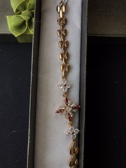 Gold plated bracelet