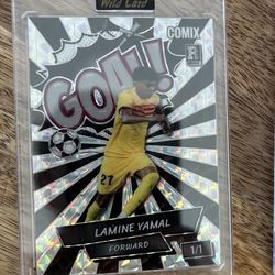 Lamine Yamal 1/1 Rookie Soccer