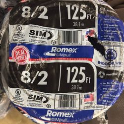 Romex 8/2 125ft 