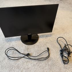 Acer 22 inch monitor with hdmi cable 