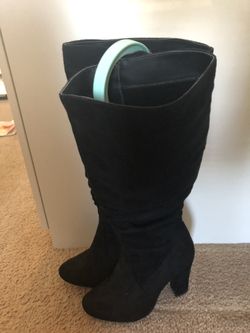 Black boots
