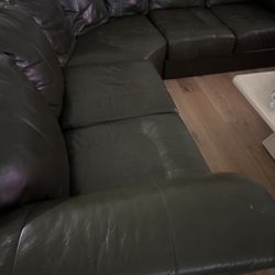 Leather Sectional Sofa